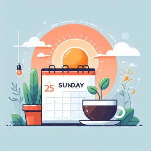 Mehr über den Artikel erfahren Der erste Tag der Woche – Warum Excel den Sonntag wählt und was uns das über Neuanfänge sagen kann